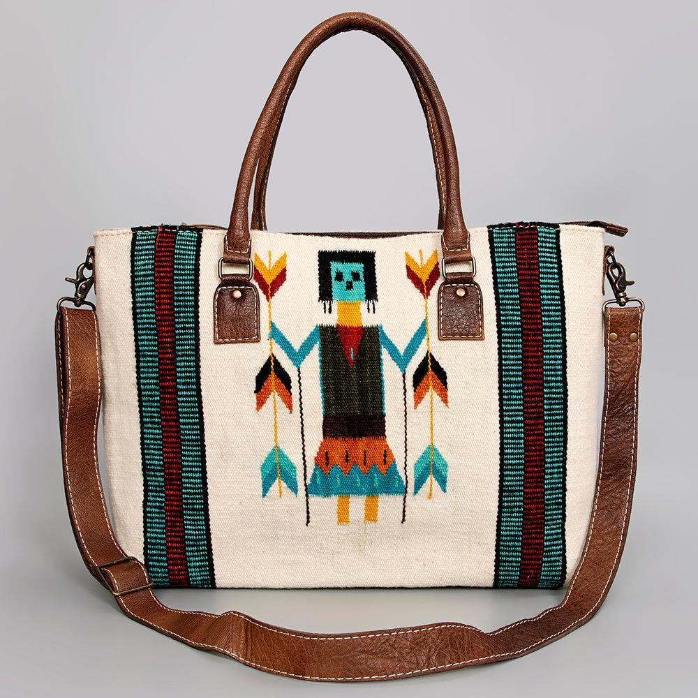 American Darling Tote Saddle Blanket Genuine Leather women bag western handbag purse