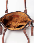 American Darling Tote Saddle Blanket Genuine Leather women bag western handbag purse