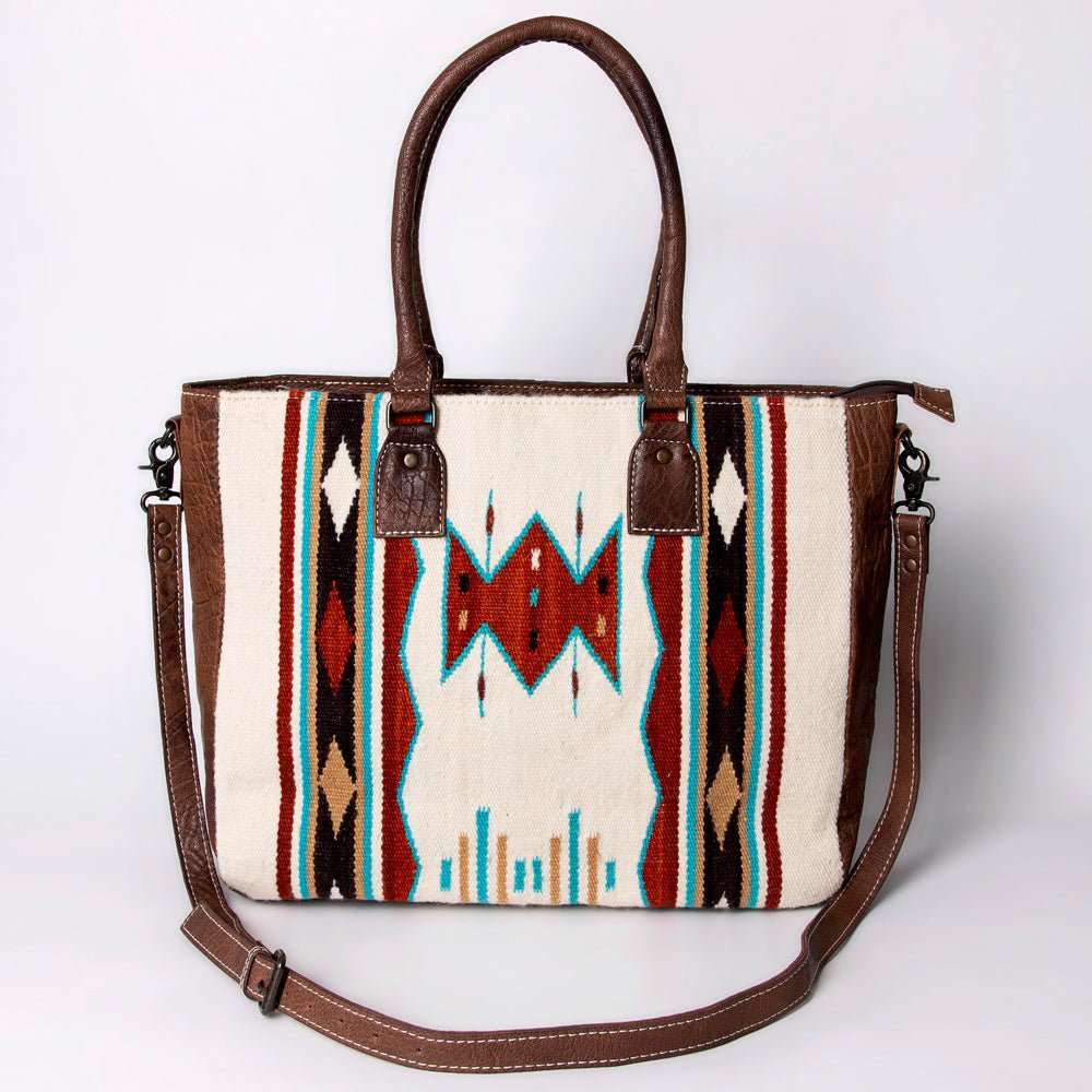 American Darling Tote Saddle Blanket Genuine Leather women bag western handbag purse