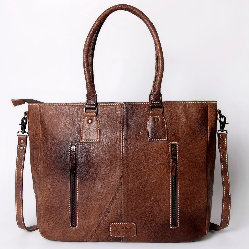 American Darling Tote Saddle Blanket Genuine Leather women bag western handbag purse