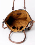 American Darling Tote Saddle Blanket Genuine Leather women bag western handbag purse