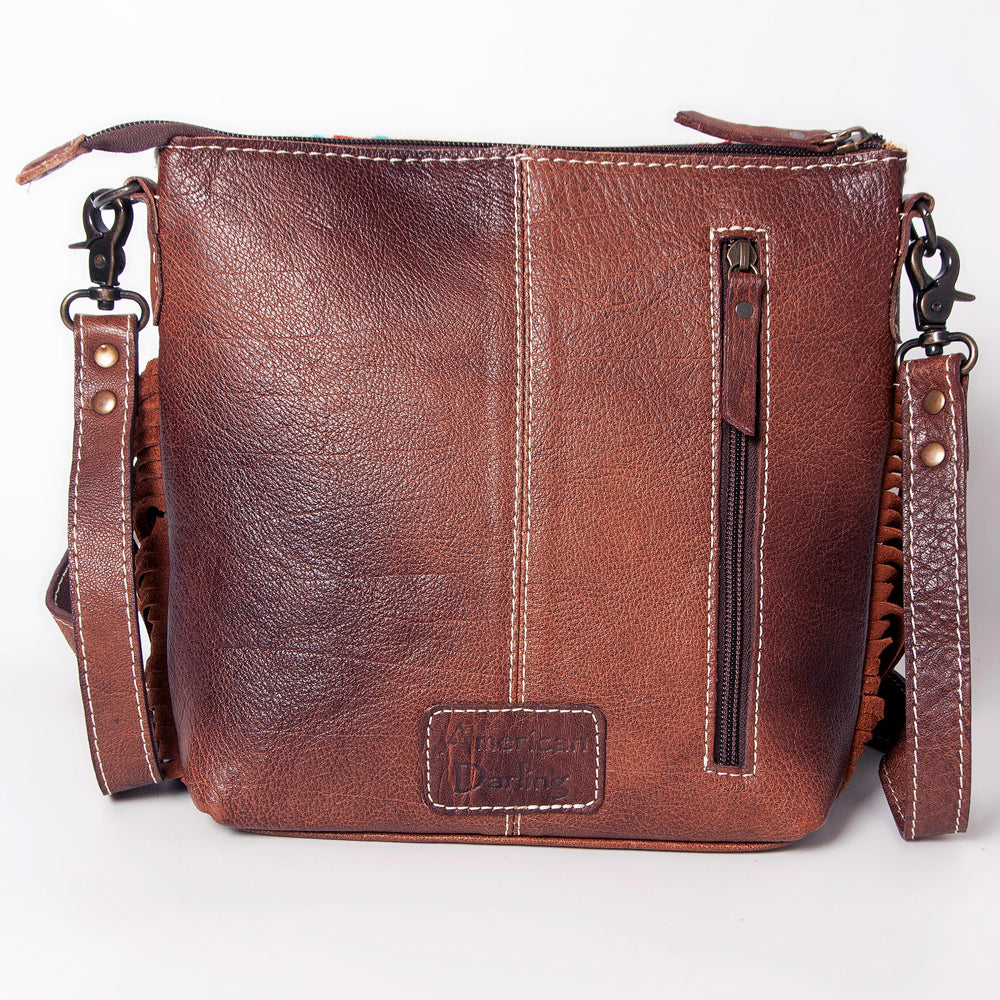 American Darling Cross Body Saddle Blanket Genuine Leather women bag western handbag purse