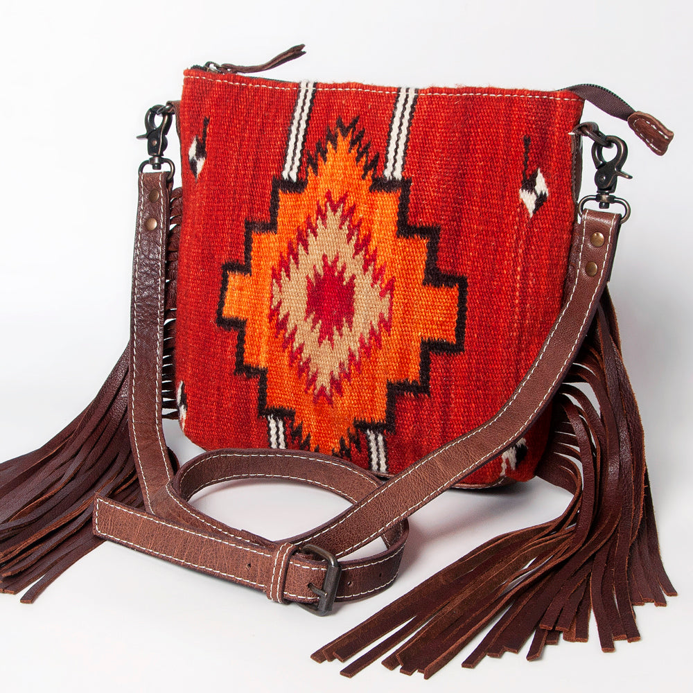 American Darling Cross Body Saddle Blanket Genuine Leather women bag western handbag purse