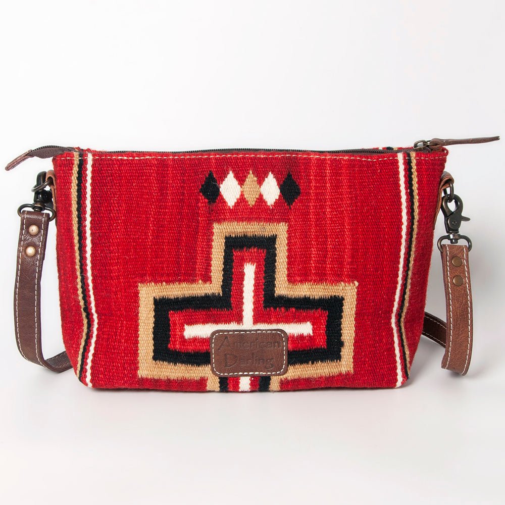 American Darling Cross Body Saddle Blanket Genuine Leather women bag western handbag purse