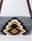 American Darling Cross Body Saddle Blanket Genuine Leather women bag western handbag purse