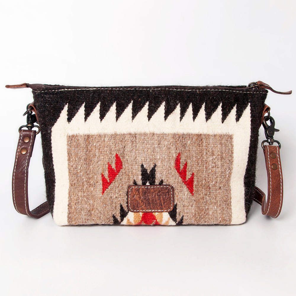 American Darling Cross Body Saddle Blanket Genuine Leather women bag western handbag purse