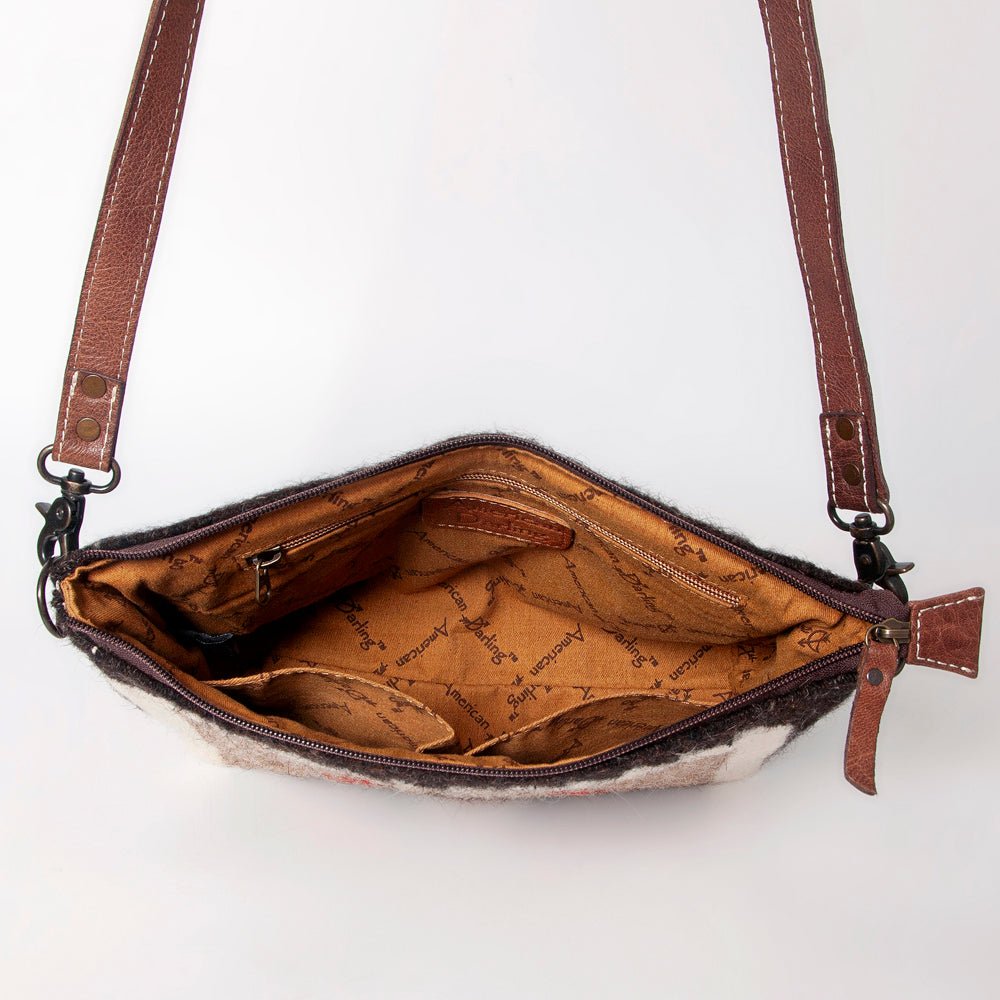 American Darling Cross Body Saddle Blanket Genuine Leather women bag western handbag purse