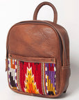 American Darling Backpack Saddle Blanket Genuine Leather women bag western handbag purse