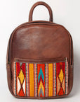 American Darling Backpack Saddle Blanket Genuine Leather women bag western handbag purse