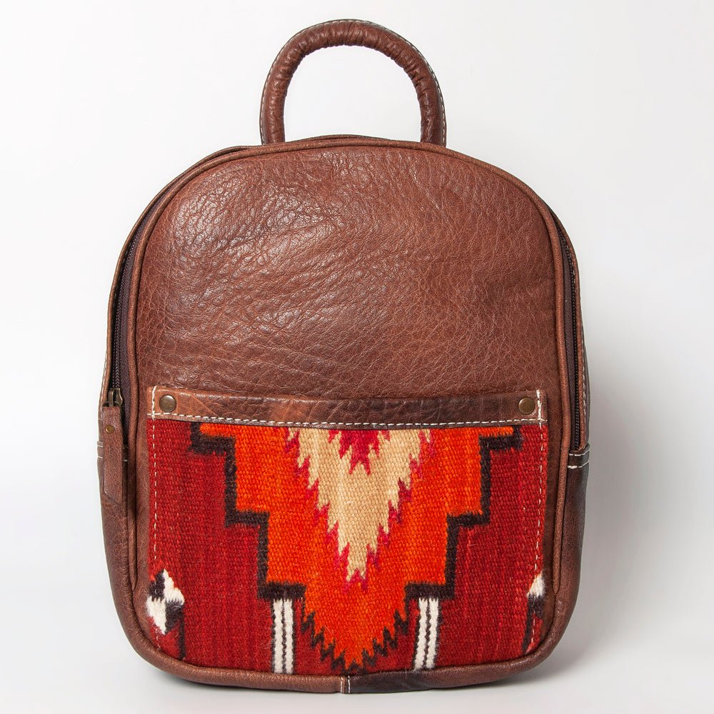 American Darling Backpack Saddle Blanket Genuine Leather women bag western handbag purse
