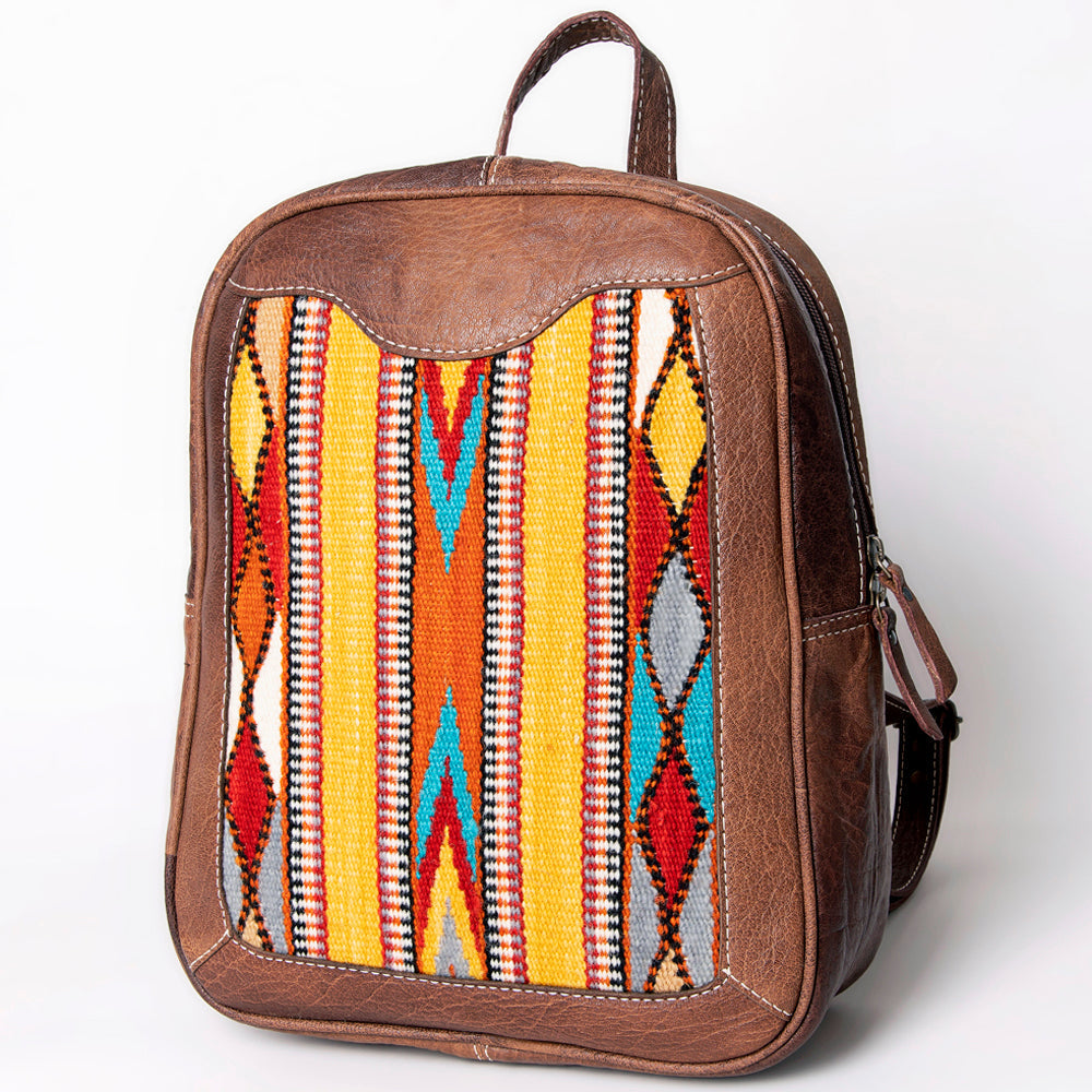 American Darling Backpack Saddle Blanket Genuine Leather women bag western handbag purse