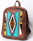 American Darling Backpack Saddle Blanket Genuine Leather women bag western handbag purse