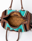 American Darling Duffel Saddle Blanket Genuine Leather women bag western handbag purse
