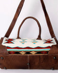 American Darling Duffel Saddle Blanket Genuine Leather women bag western handbag purse