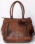 American Darling Tote Saddle Blanket Genuine Leather women bag western handbag purse
