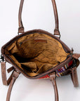 American Darling Tote Saddle Blanket Genuine Leather women bag western handbag purse