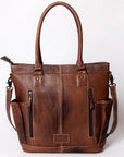 American Darling Tote Saddle Blanket Genuine Leather women bag western handbag purse
