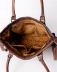 American Darling Tote Saddle Blanket Genuine Leather women bag western handbag purse