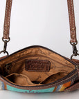 American Darling Cross Body Saddle Blanket Genuine Leather women bag western handbag purse