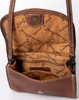 American Darling Messenger Saddle Blanket Genuine Leather women bag western handbag purse