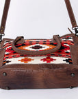 American Darling Tote Saddle Blanket Genuine Leather women bag western handbag purse