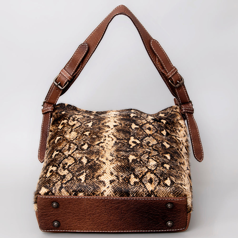 American Darling ADBG1018A Hobo Hair-On Genuine Leather women bag western handbag purse
