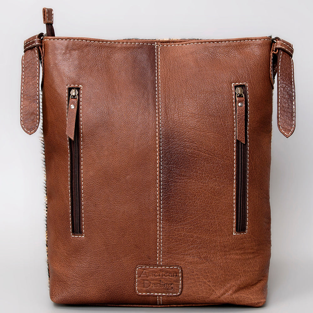 American Darling ADBG1018A Hobo Hair-On Genuine Leather women bag western handbag purse