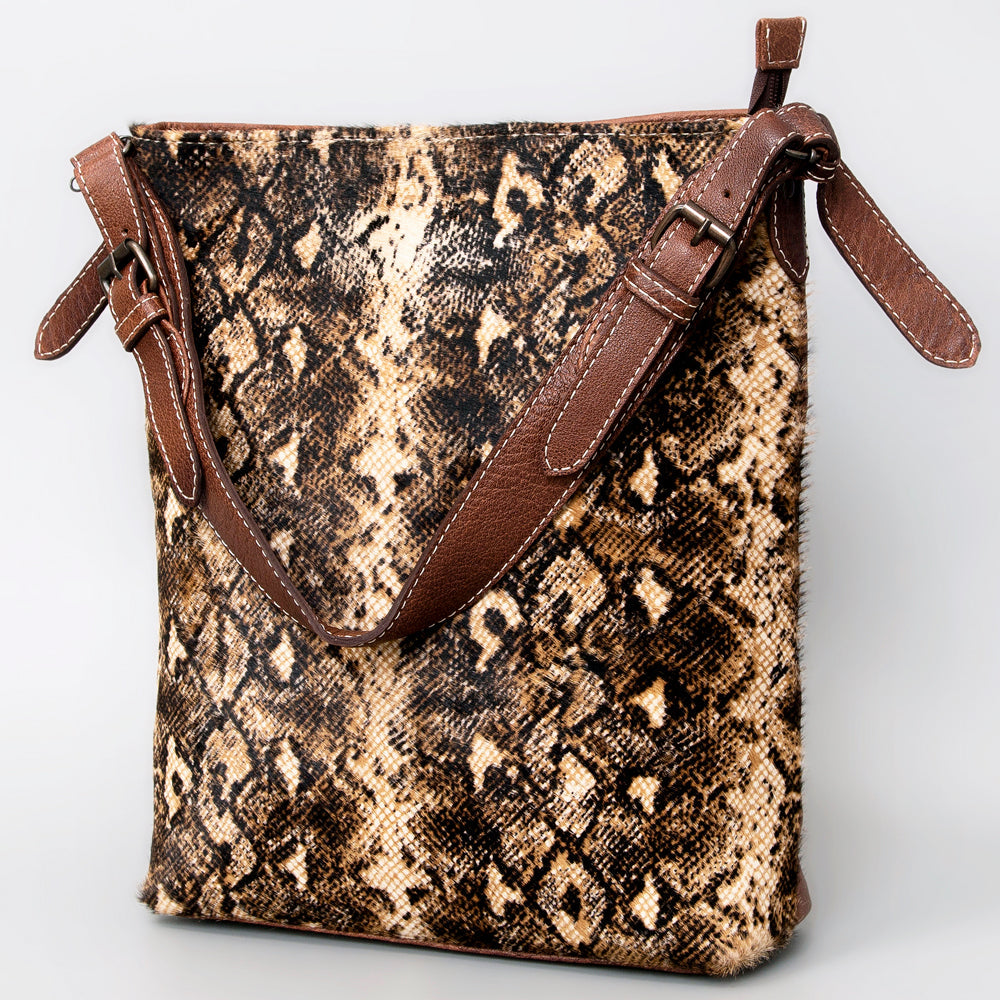 American Darling ADBG1018A Hobo Hair-On Genuine Leather women bag western handbag purse