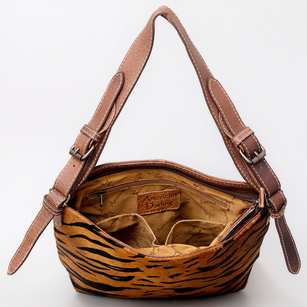 American Darling ADBG1018A Hobo Hair-On Genuine Leather women bag western handbag purse