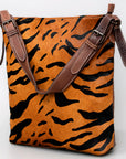 American Darling ADBG1018A Hobo Hair-On Genuine Leather women bag western handbag purse