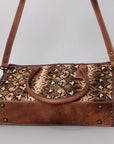 American Darling ADBG1019A Tote Hair On Genuine Leather women bag western handbag purse