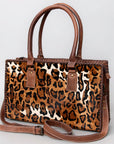 American Darling ADBG1019A Tote Hair On Genuine Leather women bag western handbag purse