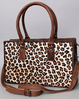 American Darling ADBG1019A Tote Hair On Genuine Leather women bag western handbag purse