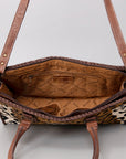 American Darling ADBG1019A Tote Hair On Genuine Leather women bag western handbag purse