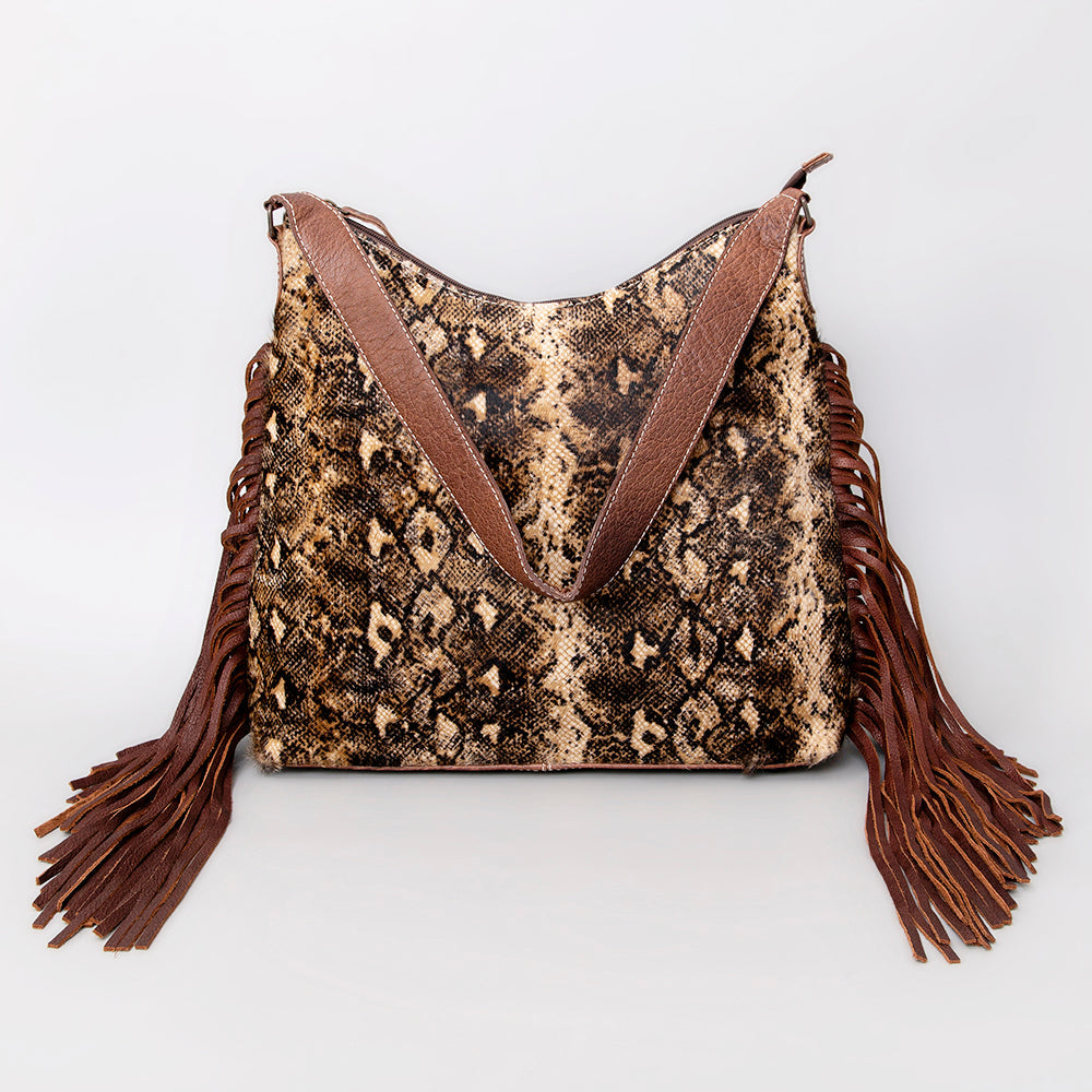 American Darling ADBG1020A Hobo Hair-On Genuine Leather women bag western handbag purse