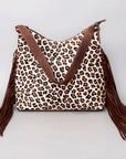 American Darling ADBG1020A Hobo Hair-On Genuine Leather women bag western handbag purse
