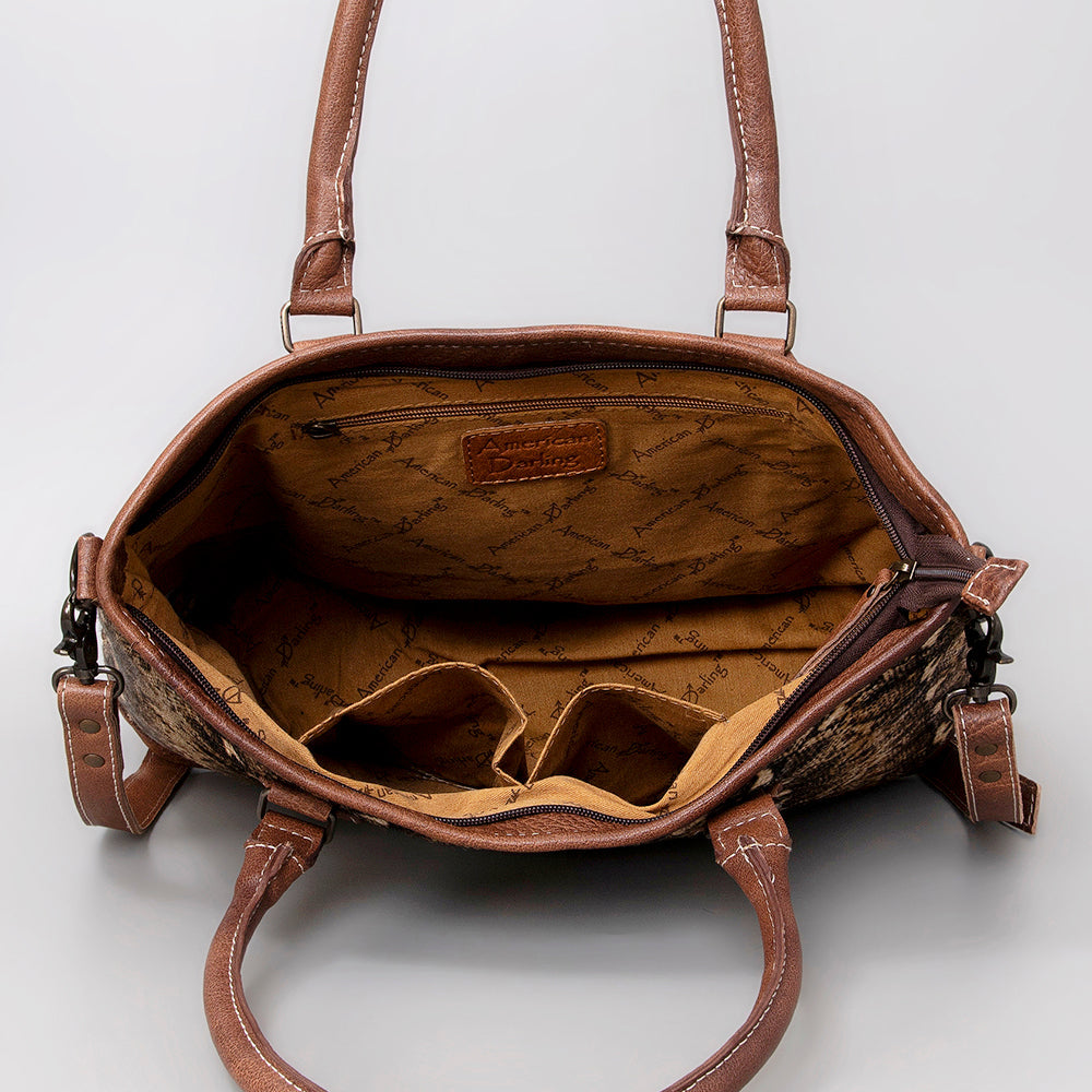 American Darling ADBG1022A Hobo Hair-On Genuine Leather women bag western handbag purse