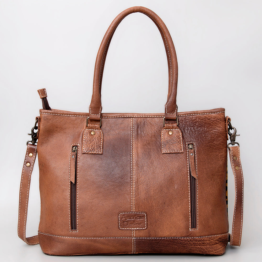 American Darling ADBG1022A Hobo Hair-On Genuine Leather women bag western handbag purse