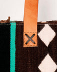 American Darling Tote Saddle Blanket Genuine Leather Women Bag Western Handbag Purse