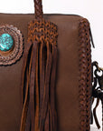 American Darling Duffel Genuine Leather Women Bag Western Handbag Purse