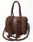 American Darling Duffel Genuine Leather Women Bag Western Handbag Purse