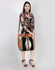 American Darling ADBG574D1 Large Crossbody Saddle Blanket Hair On Genuine Leather Women Bag Western Handbag Purse