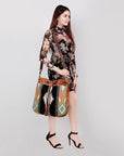American Darling ADBG574D1 Large Crossbody Saddle Blanket Hair On Genuine Leather Women Bag Western Handbag Purse