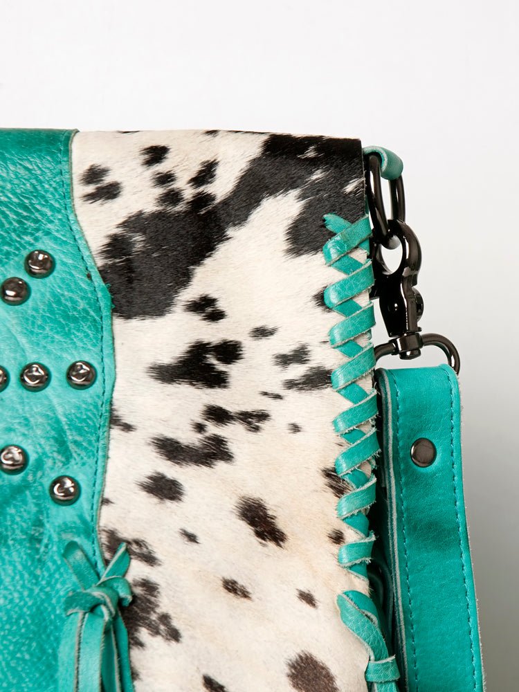 American Darling Large Crossbody Hair On Genuine Leather Women Bag Western Handbag Purse