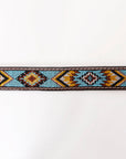 HILASON Hand-Tooled Leather Western Belt Unisex