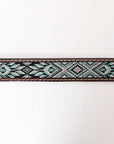 HILASON Western Genuine Leather Belt for Men Women Cowboy Cowgirl Handmade Unisex Full Grain Heavy Duty Tooled Beaded Belt