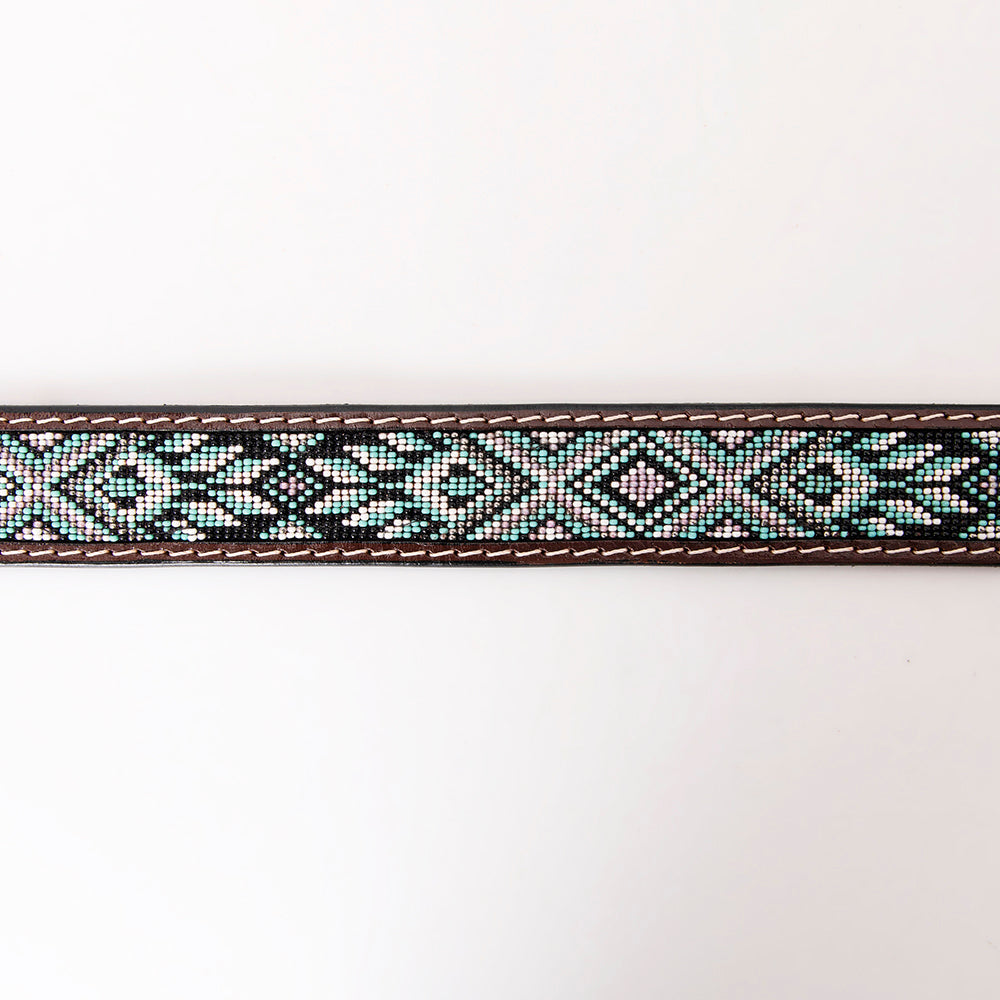 HILASON Hand-Tooled Leather Western Belt Unisex