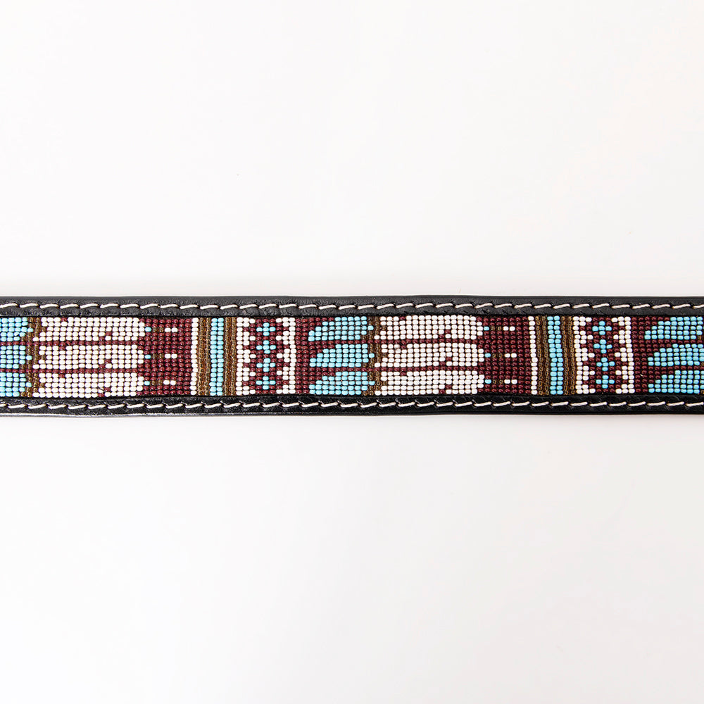 HILASON Hand-Tooled Leather Western Belt Unisex