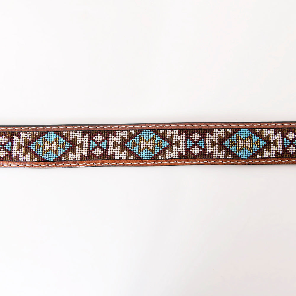 HILASON Hand-Tooled Leather Western Belt Unisex