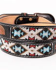 HILASON Hand-Tooled Leather Western Belt Unisex